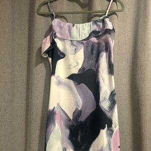 French Connection Multicolor Abstract Dress